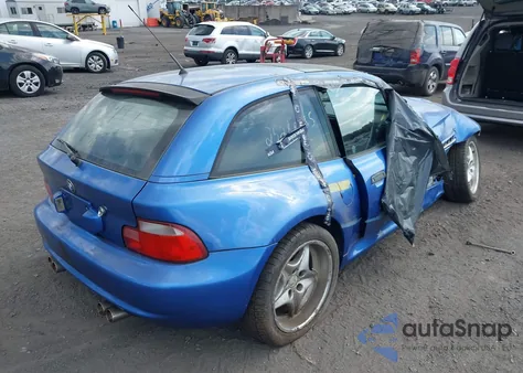 1999 BMW M z USA, uszkodzony, nr VIN WBSCM9332XLC60352